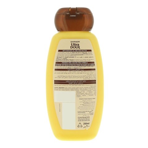 ULTRA DOUX AVO & SHEA B SHMP 200ML