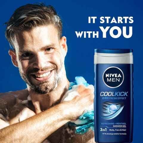 Nivea Men Cool Kick Shower Gel 250ml