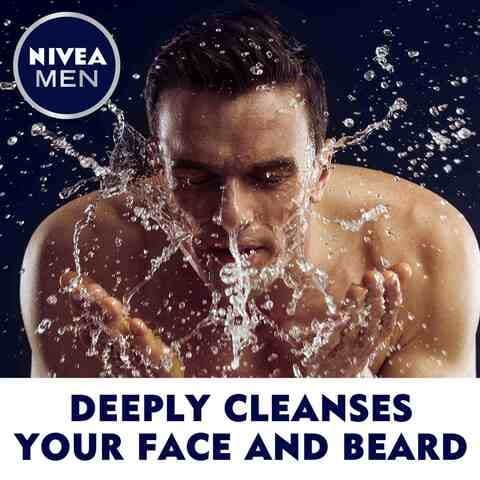 Nivea men face and beard wash 100ml