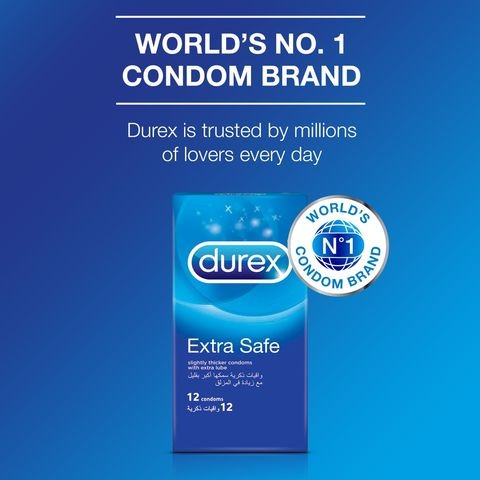 Durex Condom Extra Safe 12 Pieces