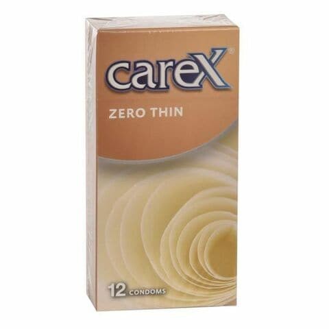 Carex Zero Thin Condoms 12 Pieces