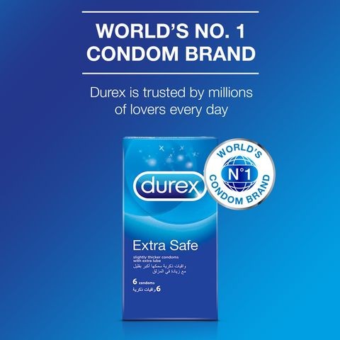 Durex Extra Safety Condoms 6 Pieces