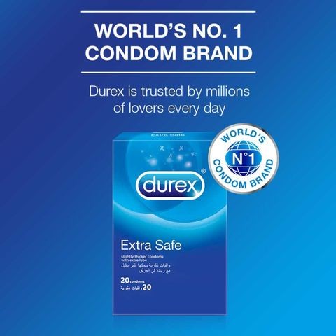 Durex Condom Extra Safe 20 Pieces