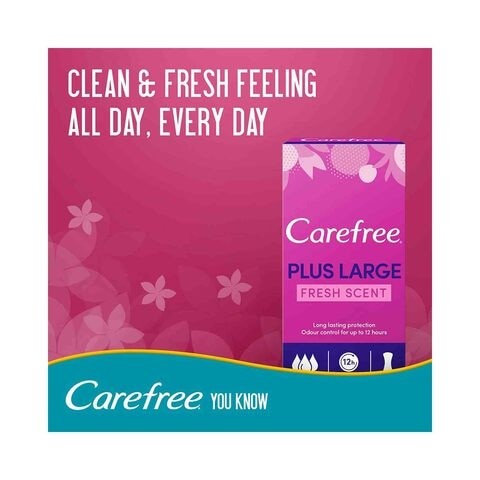 CAREFREE LINER MAXI LARGE FRESH X20