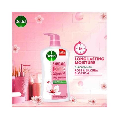 DETTOL SHOWERGEL SKINCARE 500ML