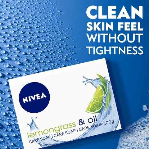 Nivea Cream Soap With Lemongrass And Oil 100 gm