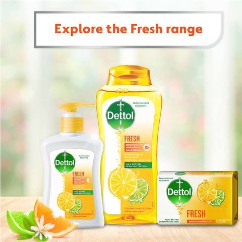 DETTOL SOAP FRESH 165GM