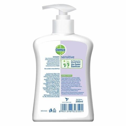 Dettol Hand Wash Sensitive Skin 200ml