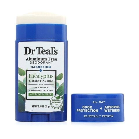 eucalyptus aluminum free deodorant 75gm