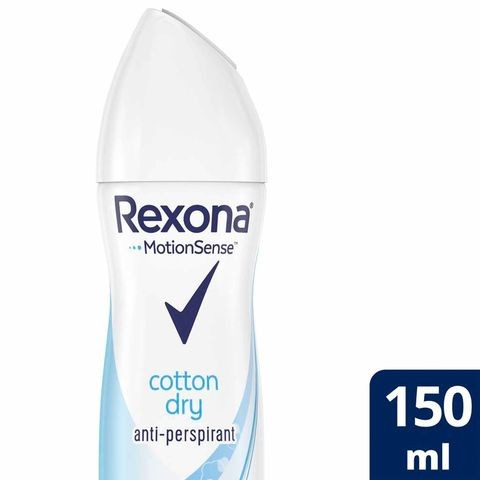 Rexona Antiperspirant Dry Cotton For Women 150 ml