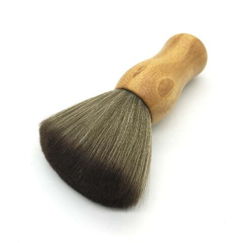 Barber Neck Duster Brush Wooden Handle