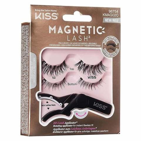 Kiss Magnetic False Eyelashes Set 02