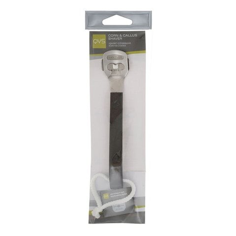 QVS Corn and Callus Trimmer - Silver and Black