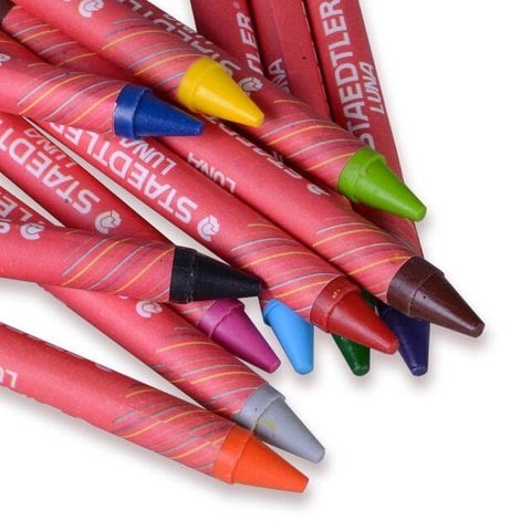 Staedtler Wax Marker - 12 Colors