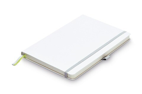 Lamy A6 Notebook White Soft Cover + Logo Pen Set