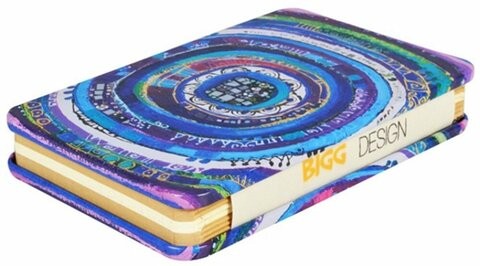 Big Design Evil Eye Notebook, Metal Cover, 130 Sheets, Size: 13 x 21 cm