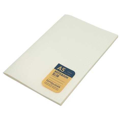 Languo A5 Stationery Dotted Notebook (White)