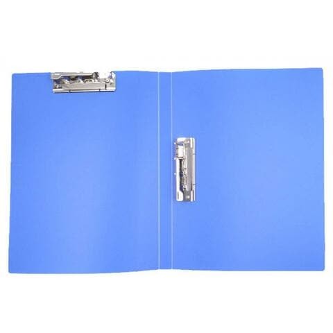 Alyssa File Folder with Double Spring Clip, Size A4, Blue