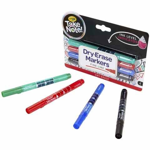 Crayola low-scented dry erase markers