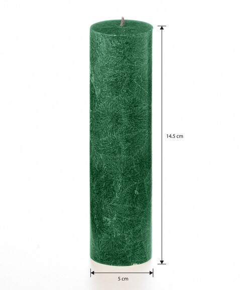 Green Pillar Candle