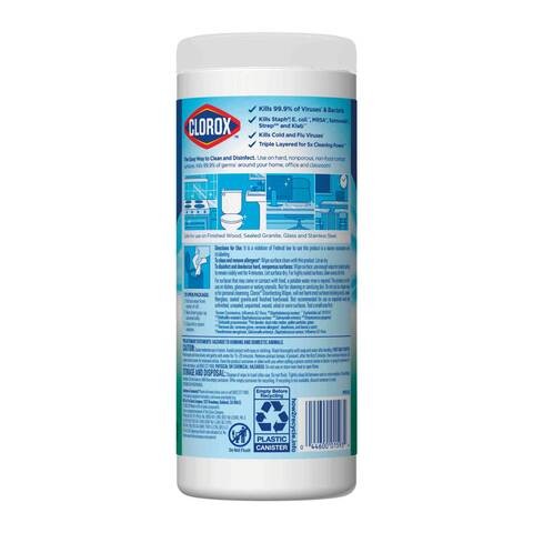 Clorox Disinfecting Wet Wipes Fresh Scent, Pack of 35 Pieces