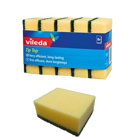 Vileda Dish Washing Sponge 5 Pieces