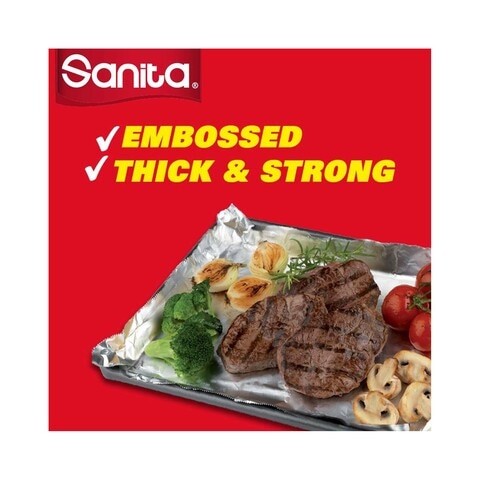 Aluminum Foil 200 Square Feet 1 Roll From Sanita