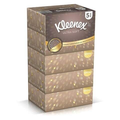 Kleenex Tissues Ultra Soft 96 Pieces X 5 Tissue