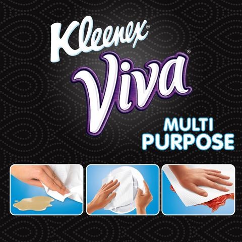 Kleenex Viva Ultra Absorbent Kitchen Towels 4 Rolls