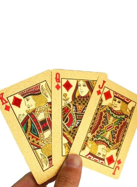 Shoppe 24 karat gold plated playing cards