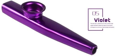 Mike Music Kazoo Metal Mix Toy (Purple)