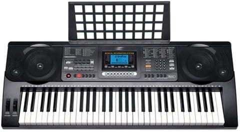 Mike 61 Key Electronic Keyboard (MK812) (Black)