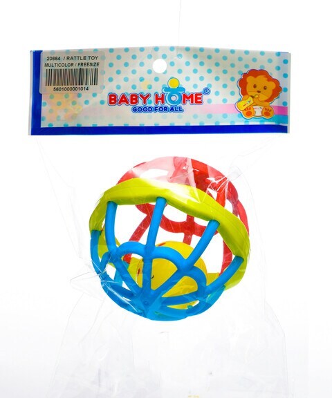 Baby Home Ball Rattle - Red & Blue