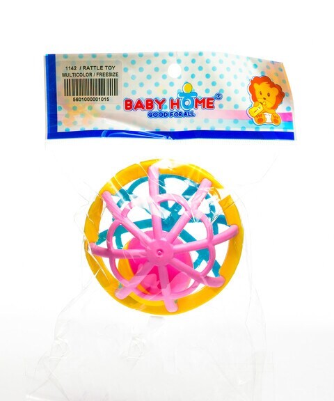 Baby Home Ball Rattle - Pink & Blue