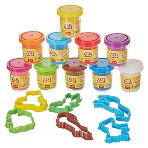 Didi Art and Craft 10 Color Playdough