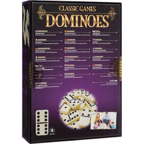 A set of 6 classic classic dominoes