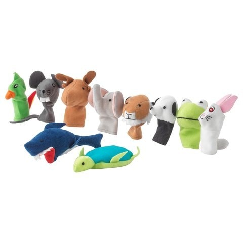 Tita Djur Finger Puppet, Assorted Colors