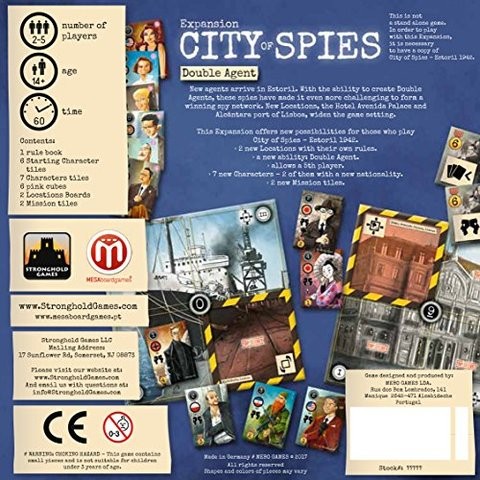 Stronghold Games - City of Spies - Double Agents