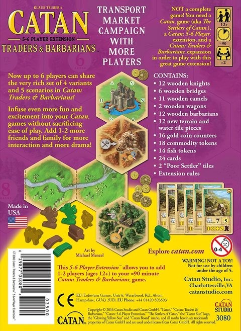 Catan Studios - Catan - Merchants & Barbarians (5-6 players)