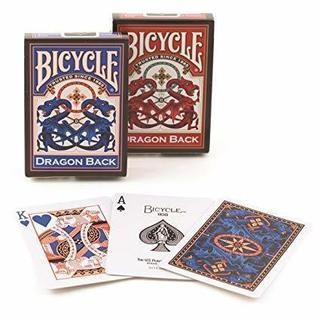 Bicycle Playing Cards - Dragon Back (Red)