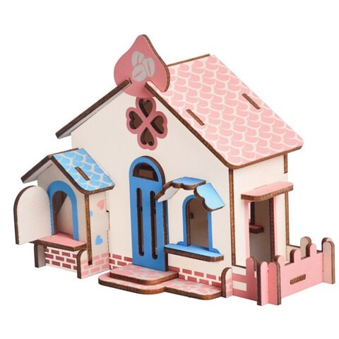 Life Full Supplies- DIY 3D Wooden Puzzle Chocolate House