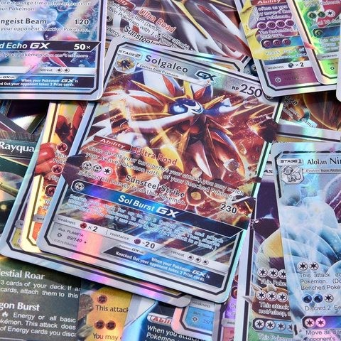 Samdon KB 111 Pokemon EXGX Mega Trainer Energy Cards - 100 Cards