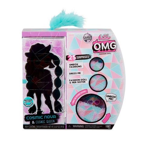 lol surprise! - OMG Winter Disco Cosmic Nova Doll and Sister