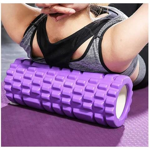 Alyssa Portable Yoga Massager 47.8 x 15.6 x 15.4 cm - Purple