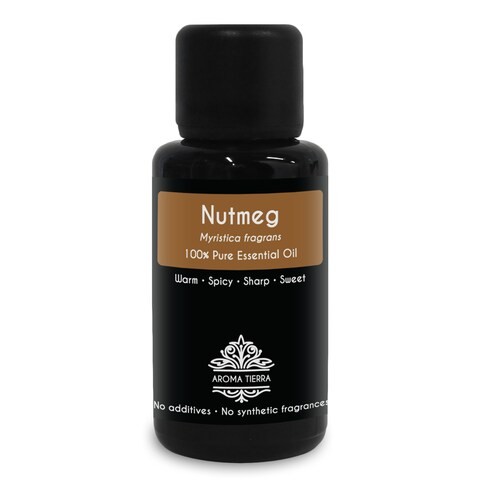 Aroma Tierra Nutmeg Essential Oil - Aroma Tierra - 100% Pure & Natural - 30ml