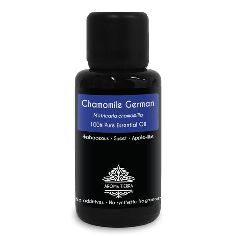 Chamomile Essential Oil (German or Blue) by Aroma Tierra - Aroma Tierra - 100% pure and natural - 30ml