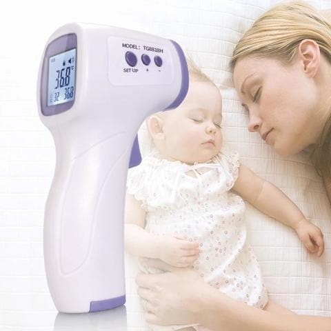 Edragon Mall Digital Forehead Thermometer (Hzk-801) for Babies