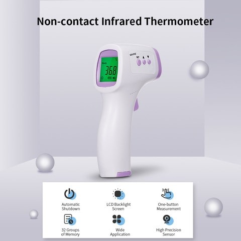 Generic Non-contact Infrared High Accuracy Forehead Portable Electronic Thermometer