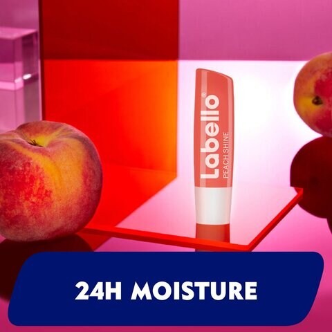 Labello Peach Shine Lip Balm 4.8G