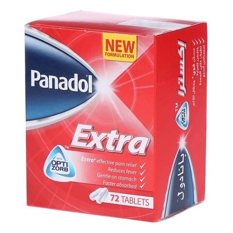 Panadol Extra Tough Pain 72 Tablets